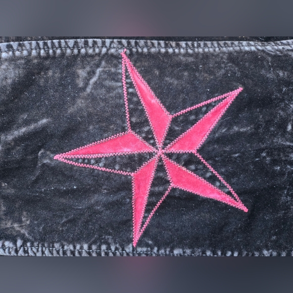 Extremely Rare Vintage Lip Service Velvet Zip Skirt! - Picture 6 of 12